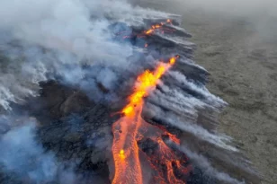 Ισλανδία: Η έκρηξη του ηφαιστείου «άφησε» σπίτια χωρίς ζεστό νερό σε πολικές θερμοκρασίες - ΦΩΤΟ