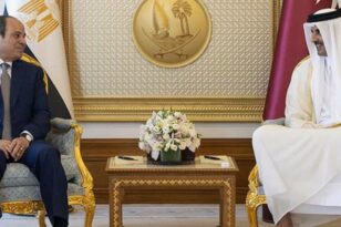 Μέση Ανατολή: Ο εμίρης του Κατάρ συναντήθηκε με τον Αιγύπτιο πρόεδρο στο Κάιρο - ΒΙΝΤΕΟ