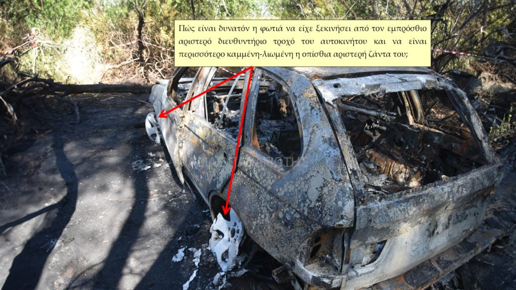 Βάρδα: «Μίλησε» το καμένο αυτοκίνητο του επιχειρηματία Σάκη Γκολφίνου - Τα στοιχεία που έρχονται στο φως ΦΩΤΟ - ΒΙΝΤΕΟ