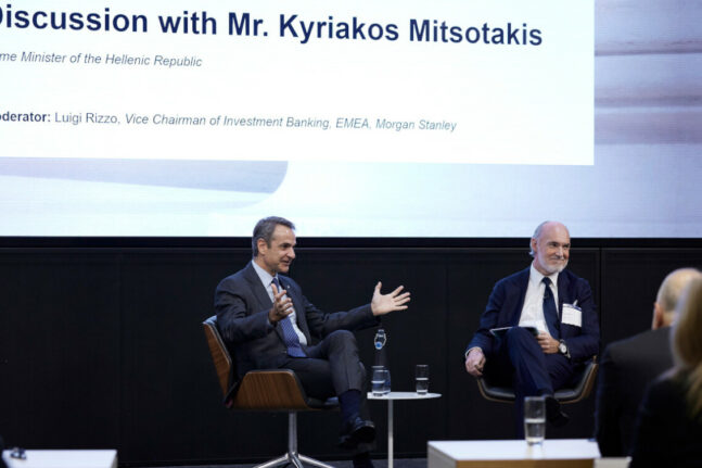Στο συνέδριο της Morgan Stanley ο Μητσοτάκης: «Έχουμε ισχυρή εντολή για μεταρρυθμίσεις»