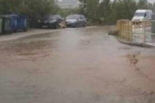 Πάτρα: Η έντονη βροχόπτωση έφερε πλημμύρες στο Σαραβάλι ΦΩΤΟ