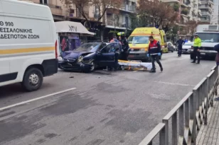 Ανακοπή καρδιάς στο τιμόνι υπέστη ο οδηγός που προκάλεσε την καραμπόλα στη Θεσσαλονίκη