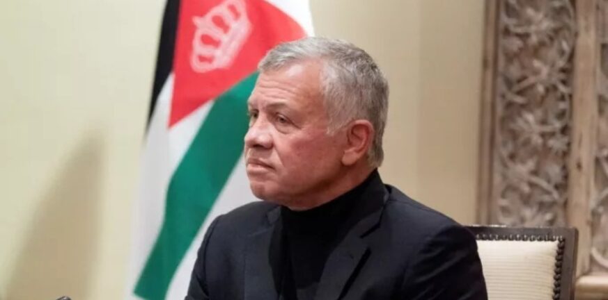 Ιορδανία: Ο βασιλιάς Αμπντάλα απορρίπτει οποιοδήποτε σχέδιο κατάληψης της Γάζας από το Ισραήλ