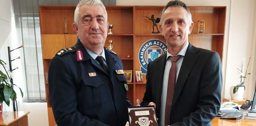 Εθιμοτυπική επίσκεψη Αξιωματικού Συνδέσμου της Πρεσβείας της Κυπριακής Δημοκρατίας στη Γενική Περιφερειακή Αστυνομική Διεύθυνση Δυτικής Ελλάδας