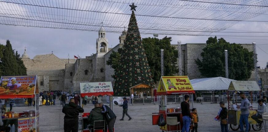 Πόλεμος στο Ισραήλ: Χωρίς χριστουγεννιάτικο δέντρο φέτος η Βηθλεέμ