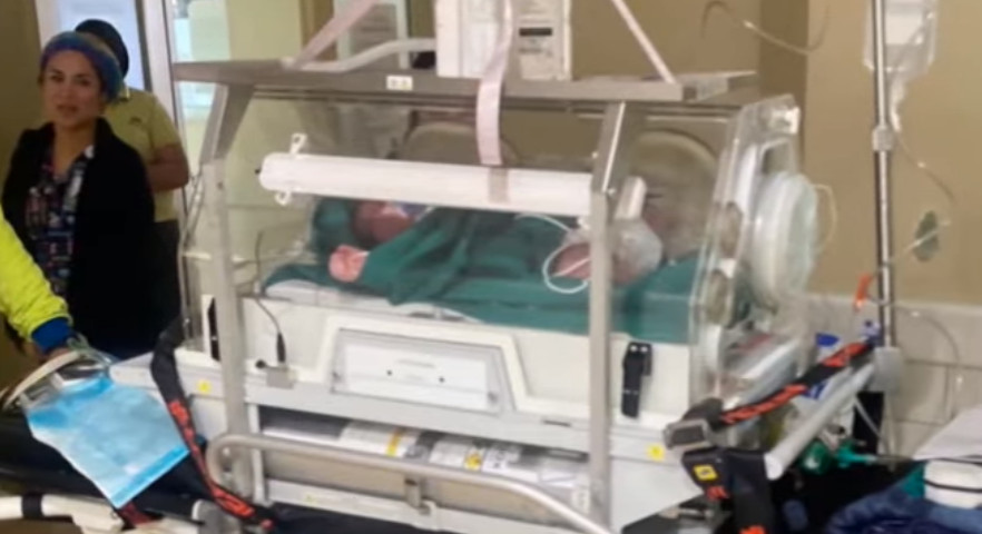 Χιλή: Γεννήθηκε μωρό επτά κιλών! - Νοσηλεύεται στο νοσοκομείο ΦΩΤΟ - ΒΙΝΤΕΟ