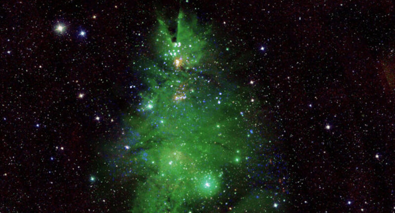 Η NASA στόλισε για τα… Χριστούγεννα – Δείτε το αστρικό χριστουγεννιάτικό δέντρο ΒΙΝΤΕΟ
