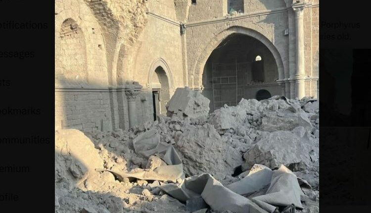 Χαμάς: Ζητά από την UNESCO να σώσει θησαυρούς της αρχιτεκτονικής κληρονομιάς της Λωρίδας της Γάζας