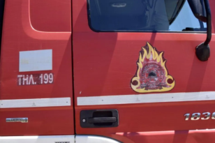 Επιχείρηση της Πυροσβεστικής για πυρκαγιά στη Σητεία