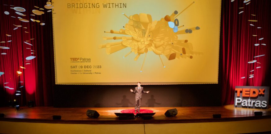 TEDxPatras 2023 «BridgingWithin»: Η δυνατότητα της τεχνολογίας να μας οδηγεί στην «άλλη πλευρά» της όχθης - Το δεύτερο session της διοργάνωσης ΦΩΤΟ