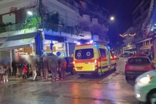 Αγρίνιο: Τροχαίο με έναν τραυματία στο κέντρο - ΦΩΤΟ