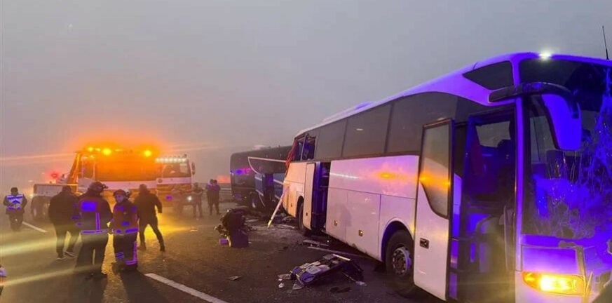 Τουρκία: Ασύλληπτο τροχαίο με 10 νεκρούς και πάνω από 50 τραυματίες - Καραμπόλα επτά οχημάτων ΒΙΝΤΕΟ