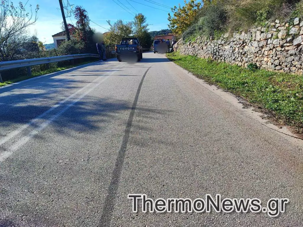 Αιτωλοακαρνανία: Σοβαρό τροχαίο με τραυματισμό μοτοσικλετιστή στο Θέρμο - ΦΩΤΟ