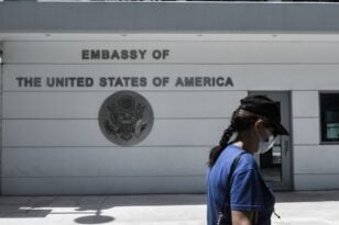 Εργατικό δυστύχημα στο εργοτάξιο της Αμερικανικής Πρεσβείας - Εργάτης καταπλακώθηκε από τοιχίο ΒΙΝΤΕΟ