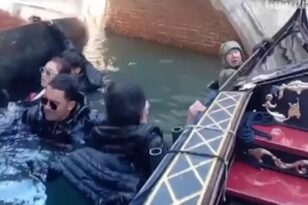 Βενετία: Τουρίστες έπεσαν σε κανάλι από γόνδολα τραβώντας σέλφι – Δεν άκουσαν τις οδηγίες του γονδολιέρη