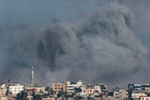 Περισσότεροι από 60 Παλαιστίνιοι σκοτώθηκαν στη Λωρίδα της Γάζας στη διάρκεια της νύκτας