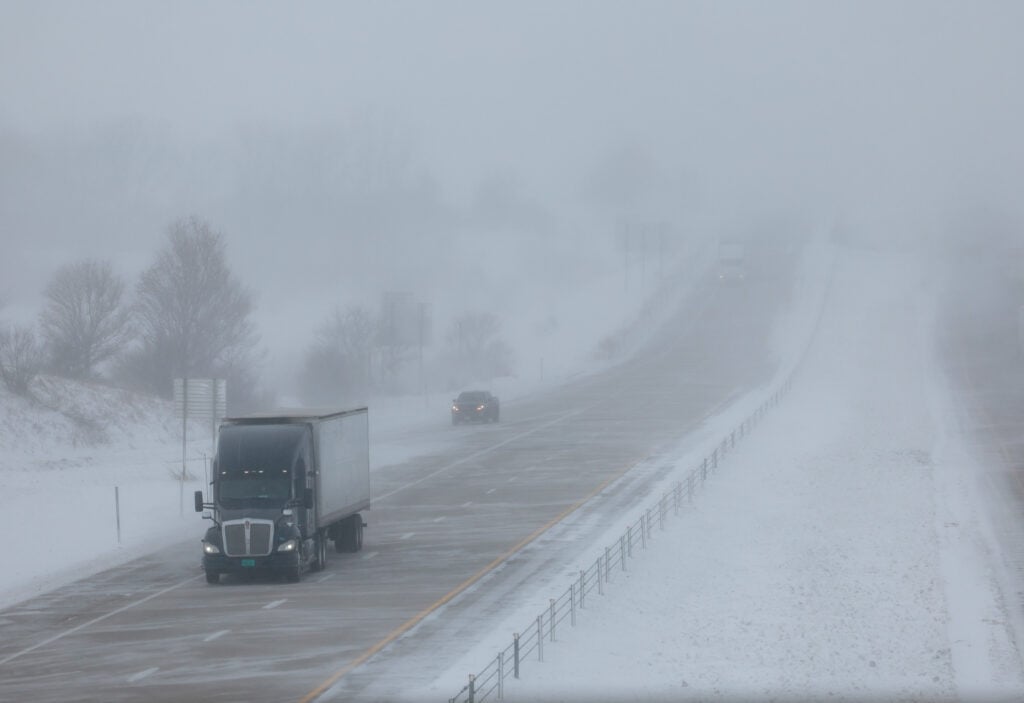 Up to 46 degrees below zero on the thermometer with endless snowstorms