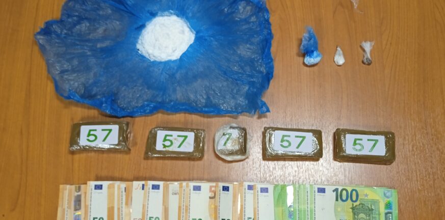 Αιτωλοακαρνανία: Συνελήφθη ένας άνδρας για διακίνηση ναρκωτικών - Κατασχέθηκε περίπου ένα κιλό κάνναβης και 134 γραμμάρια κοκαίνης ΦΩΤΟ