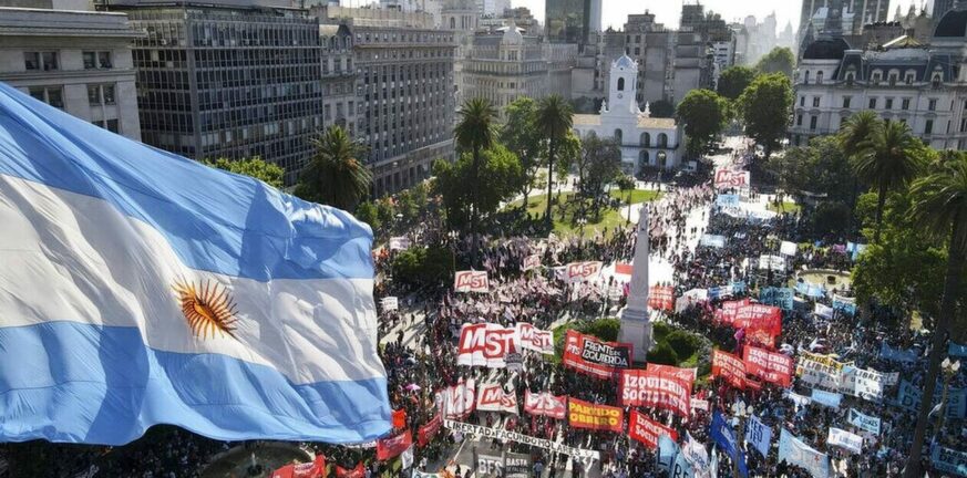 Αργεντινή: Κινητοποιήσεις κατά του προέδρου Μιλέι
