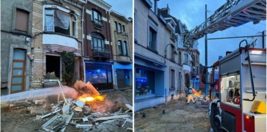 Βέλγιο: 3 τραυματίες σε έκρηξη από διαρροή αερίου - 672 άτομα απομακρύνθηκαν - ΒΙΝΤΕΟ