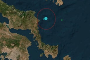 Σεισμός ανατολικά της Εύβοιας - Αισθητός και στην Αττική