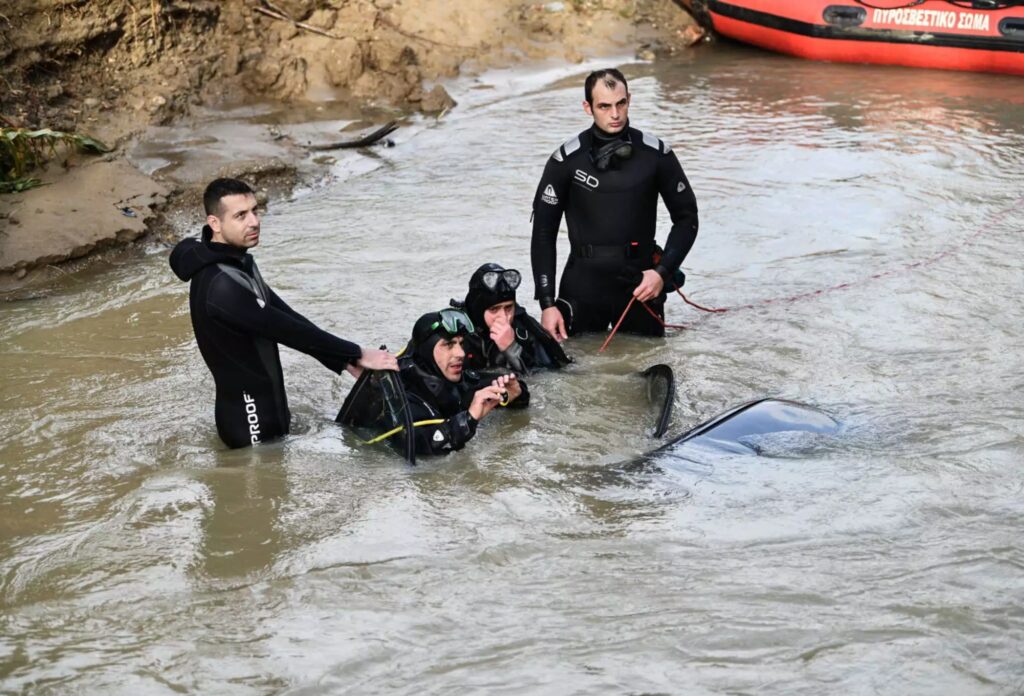 The search for the 45-year-old missing person who was swept away by a torrent has been unsuccessful