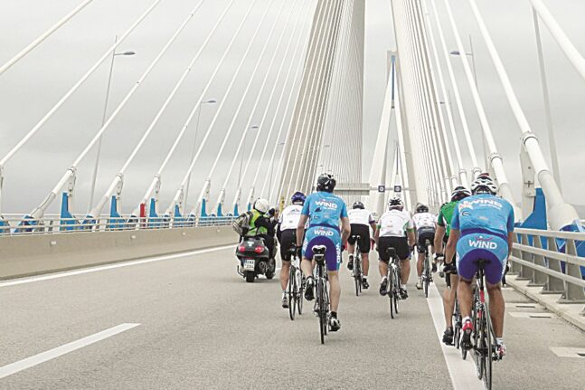 Ποδήλατα «στοπ» στη Γέφυρα Ρίου-Αντιρρίου - Παράπονα για το απαγορευτικό - Τι οδήγησε στην απόφαση αυτή