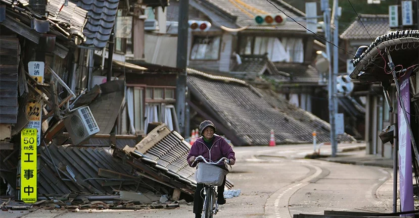 Τους 110 έφτασαν οι νεκροί από τον σεισμό της Πρωτοχρονιάς στην Ιαπωνία