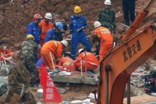 Κατολισθήσεις στην Κίνα: Τέσσερις νεκροί και δύο αγνοούμενοι στην επαρχία Φουτζιάν ΦΩΤΟ