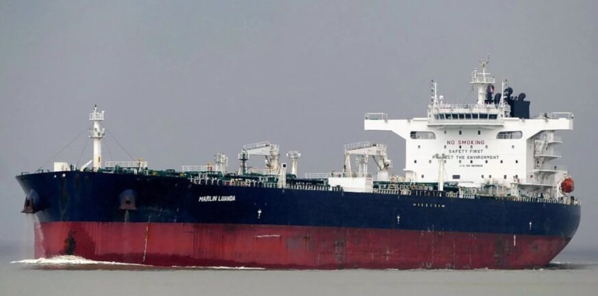 Οι Χούθι χτύπησαν με πύραυλο το πετρελαιοφόρο Marlin Luanda στον Κόλπο του Άντεν