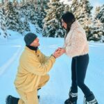 Ηλίας Δρούλιας: Έκανε πρόταση γάμου στην αγαπημένη του στα χιόνια! - ΦΩΤΟ