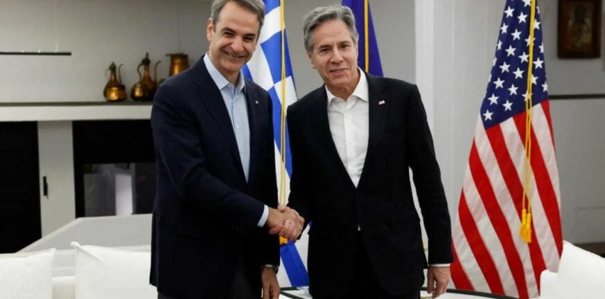 «Η Ελλάδα θα λάβει αυτά που έχουν συμφωνηθεί» – Ικανοποίηση Αθήνας από τη συνάντηση Μητσοτάκη-Μπλίνκεν