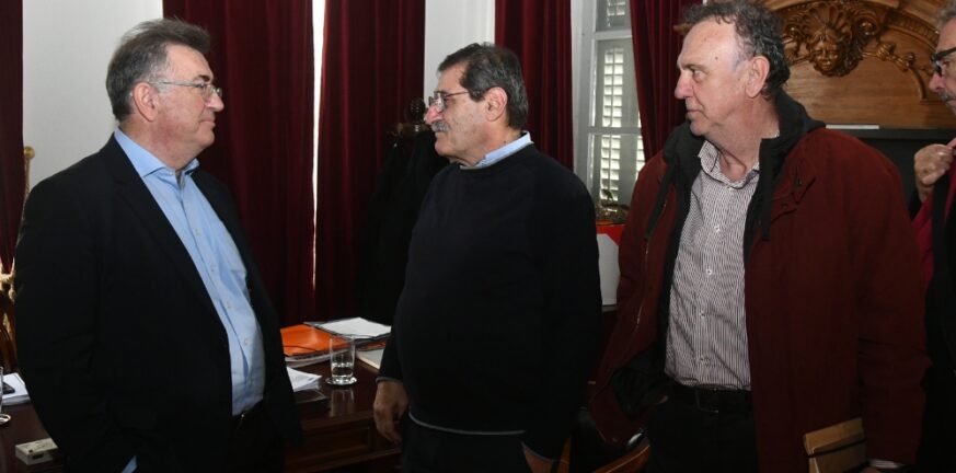 Πάτρα: Συνάντηση Πελετίδη με τον Δήμαρχο Κορινθίων και συνεργατών του ΦΩΤΟ