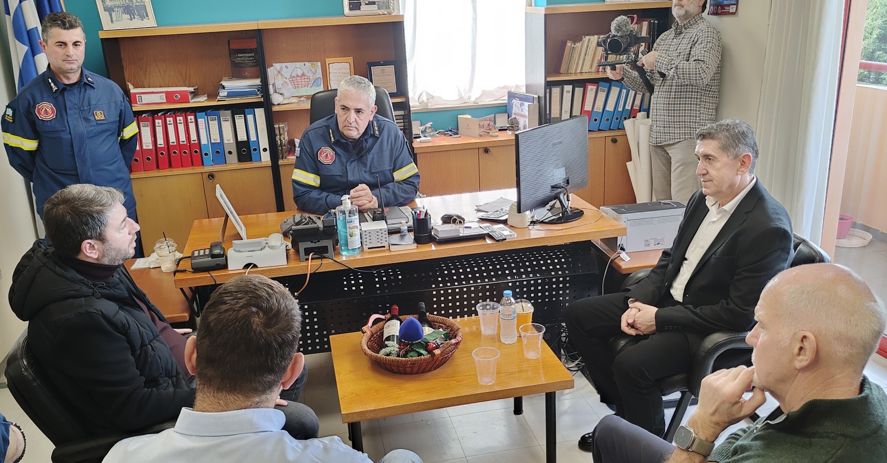 Αλεξόπουλος σε Ανδρουλάκη: «Διεκδικούμε για τη Δυτική Αχαΐα το αύριο που της αξίζει» - Συνάντηση του Προέδρου του ΠΑΣΟΚ με το Δήμαρχο ΦΩΤΟ