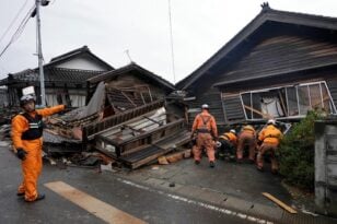 Ιαπωνία: Στους 78 οι νεκροί και δεκάδες αγνοούμενοι του σεισμού - Οι συνθήκες δυσκολεύουν τις παραδόσεις τροφίμων ΦΩΤΟ