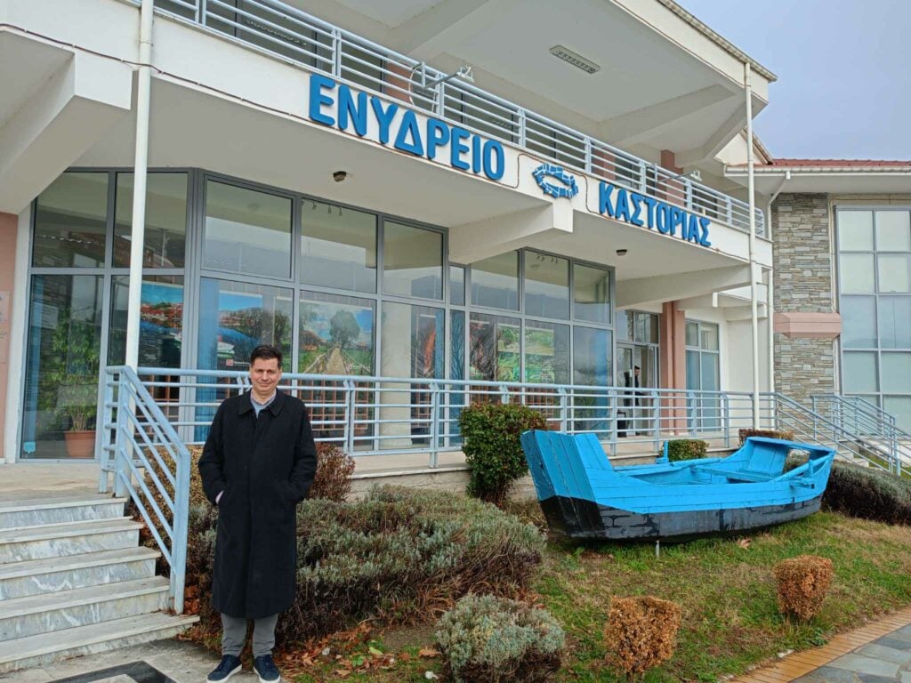 Ψωμάς: Επίσκεψη στην Καστοριά  - Συνάντηση με τον Δήμαρχο Γιάννη Κορεντσίδη