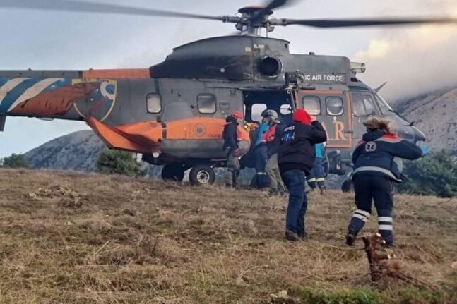 Λάρισα: Η στιγμή διάσωσης του 48χρονου κυνηγού που έπεσε σε γκρεμό - ΒΙΝΤΕΟ
