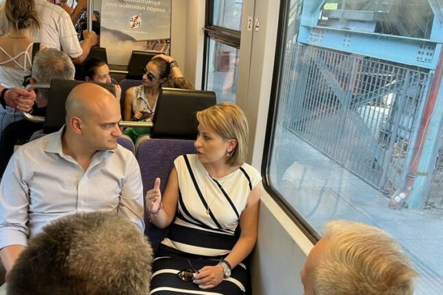 Η Αχαΐα με ευρωπαϊκό σιδηρόδρομο - Αισιόδοξη η αχαιή υφυπουργός Μεταφορών Χριστίνα Αλεξοπούλου