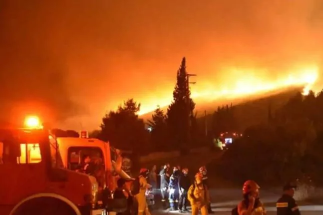 Ζάκυνθος: Υπό έλεγχο η φωτιά στην Έξω Χώρα - Έκαψε πάνω από 170 στρέμματα