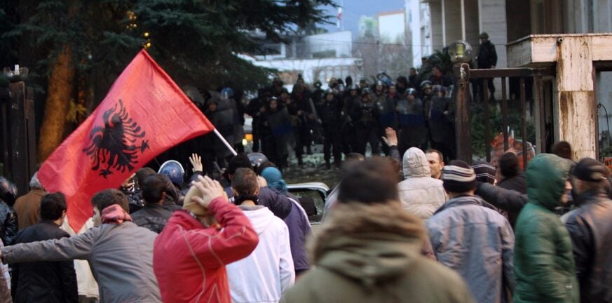 αλβανία,οπαδοί,αντιπολίτευση,έντι ράμα