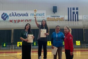 Τοξοβολία: Πρωταθλήτρια Ελλάδας η Αναστασία Αλεξοπούλου