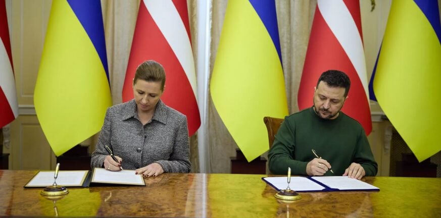 Ουκρανία: Υπέγραψε 10ετη συμφωνία ασφαλείας με τη Δανία - ΒΙΝΤΕΟ