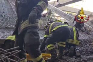 Φλωρεντία: 3 νεκροί και 3 εγκλωβισμένοι από κατάρρευση εργοταξίου - ΒΙΝΤΕΟ
