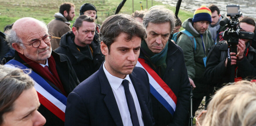 Γαλλία: Ο πρωθυπουργός Ατάλ υπόσχεται νέο νόμο στους αγρότες - ΒΙΝΤΕΟ