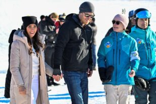 Πρίγκιπας Χάρι - Μέγκαν Μαρκλ: Χέρι-χέρι σε χιονοδρομικό κέντρο την ημέρα των ερωτευμένων