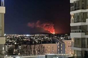 Ισλανδία: «Βρυχάται» ξανά το ηφαίστειο του Γκρίνταβικ