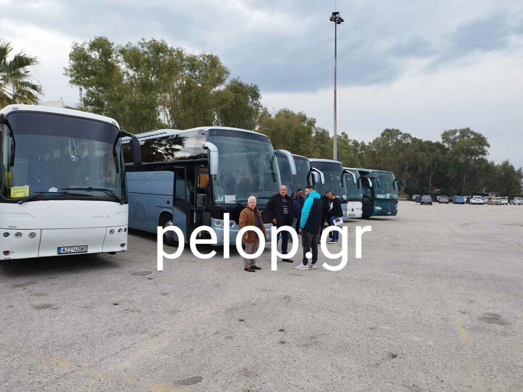 Πάτρα: Τράβηξαν χειρόφρενο οι ιδιοκτήτες τουριστικών λεωφορείων - Κινητοποίηση σήμερα ΦΩΤΟ