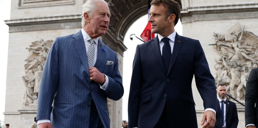 Ο Γάλλος Πρόεδρος Μακρόν για την υγεία του Βασιλιά Κάρολου Γ'