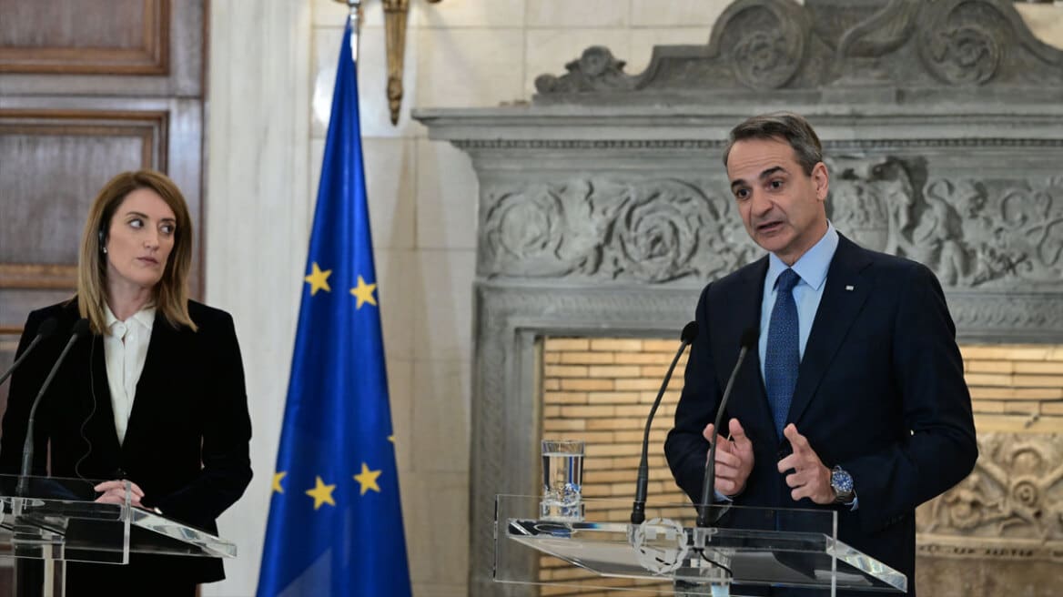 Mitsotakis: Stronger than ever, the Rule of Law in Greece – Joint statements with Roberta Metsolas
 – 2024-02-22 17:29:21