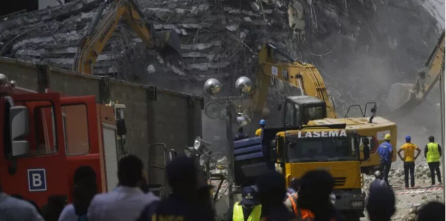 Νιγηρία: Κατάρρευση κτηρίων σε υπό ανέγερση εμπορικό κέντρο – Τουλάχιστον έξι νεκροί